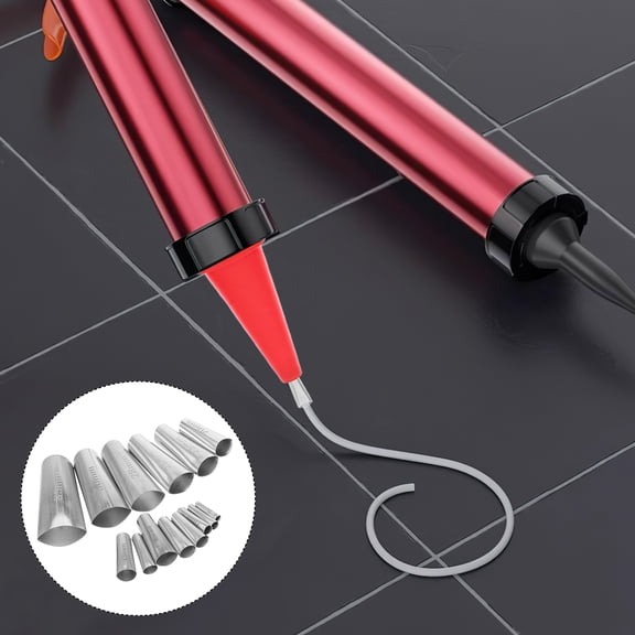 FRCOLOR 14pcs Caulk Nozzles Applicator Tips Finishing Tool Sealer Nozzles Set