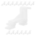 thumbnail image 1 of FRCOLOR 15 Pcs Accessory Fridge Shelf 4.50X2.60X1.20CM White, 1 of 8