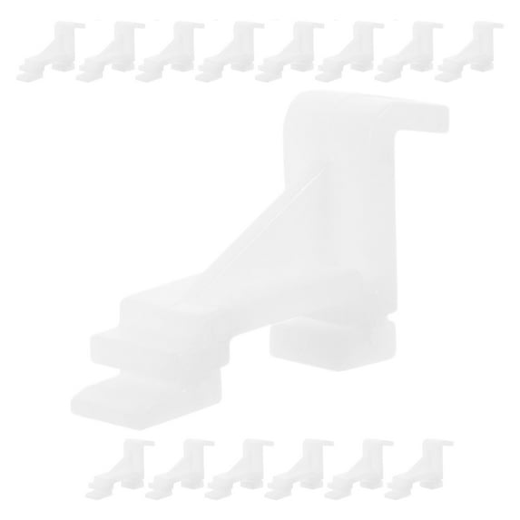 FRCOLOR 15 Pcs Accessory Fridge Shelf 4.50X2.60X1.20CM White
