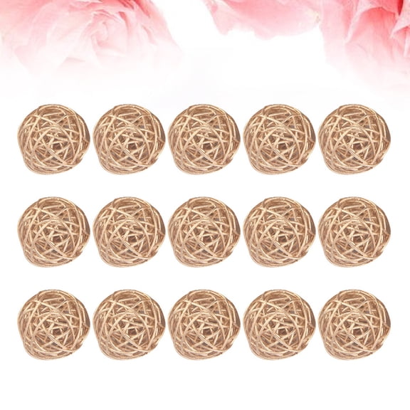 FRCOLOR 15 Pcs Hanging Vine Ball Tree Decorations Balls Ornaments