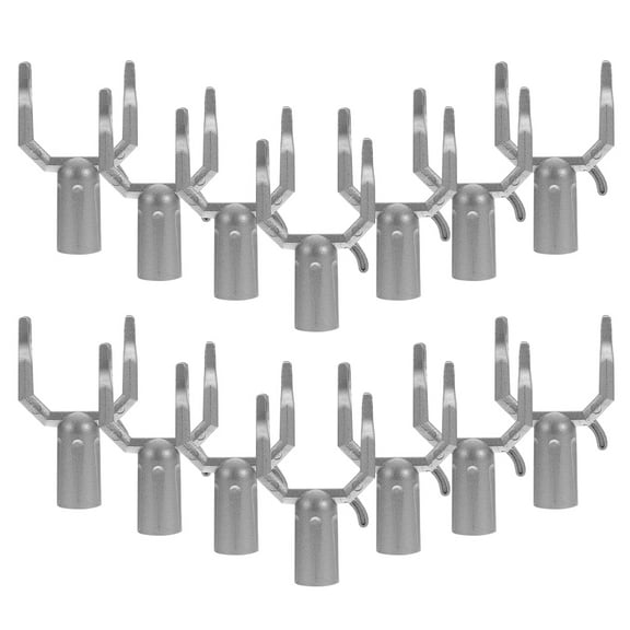 FRCOLOR  15 Pcs Metal Branch Support Plant Supports Outdoor Limb Silver