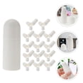 thumbnail image 1 of FRCOLOR 15 Pcs Oil Roller Bottle Roller-on Bottles Travel 10.00X3.80X3.80CM White, 1 of 8