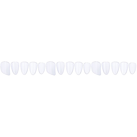 FRCOLOR 15 Pcs Pipa Nails Professional String Instrument Playing Finger Picks Nail Covers (Sky-blue)
