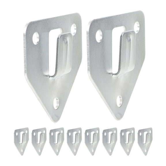 LABSERRON Firefighting Equipment Wall Mount Bracket Hook, Galvanized Steel, 15 Pieces for Safety Gear Organization