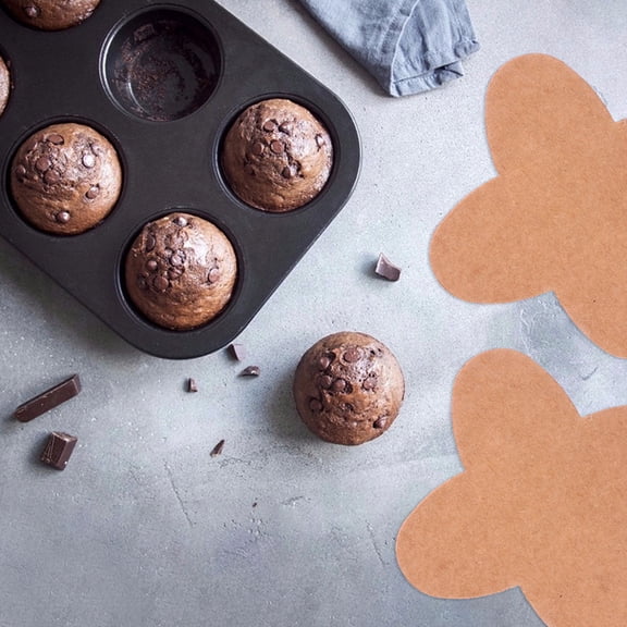 FRCOLOR  150 Pcs Candies Cup Candy Chocolate Wrappers Packaging Brown