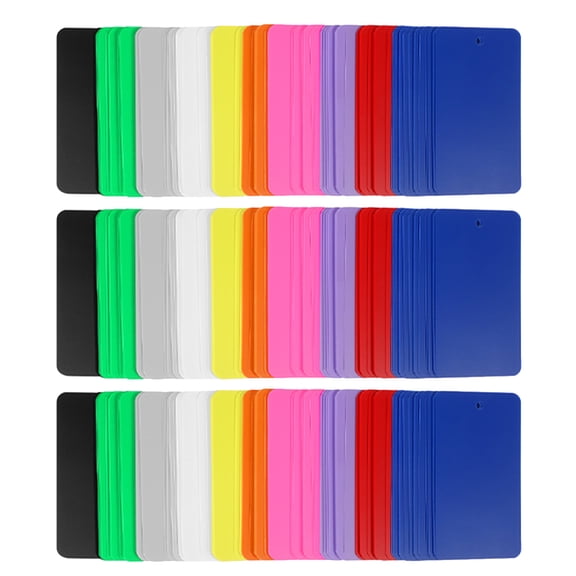 FRCOLOR 150pcs Blank Shipping Tags for Inventory Luggage Blank Heavy Duty Equipment Moving Tags for Luggage Auto Parts Garage Inventory