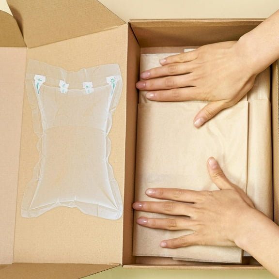 FRCOLOR 150pcs Inflatable Air Pillows for Packaging Great Air Bags for Shipping Anti Pressure and Shockproof Air Bags Air Column Wrap