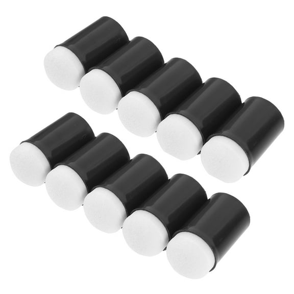 CIMAXIC 15Pcs Finger Sponge Brushes Black Multi Function Painting Tools for Graffiti and Craft