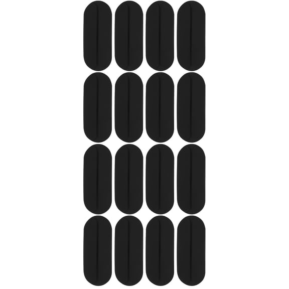 TAILTOSS  Black Silicone Bra Strap Cushions for Comfort and Support