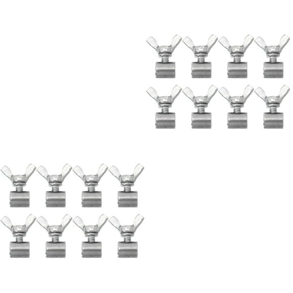 FRCOLOR 16 pcs Wire Rope Fasteners Professional Wire Rope Cable Clip for 2-4mm Steel Wire