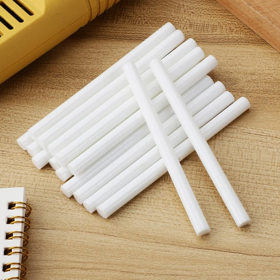 FRCOLOR 16Pcs Hot Glue White for Bonding White EVA for Students Projects