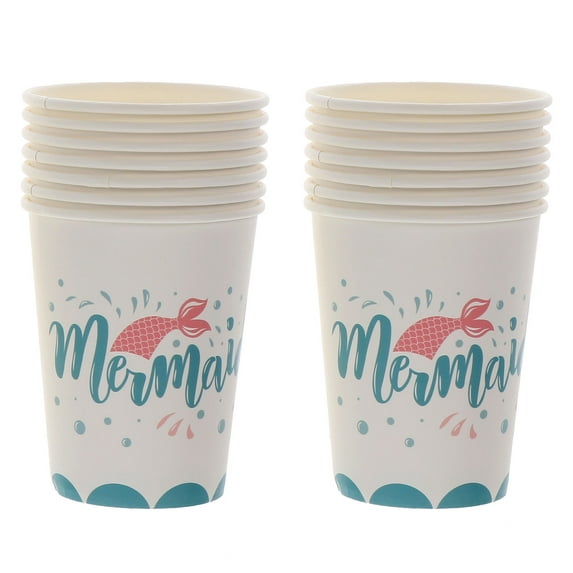 FRCOLOR 16pcs Birthday Paper Cups Water Cups Disposable Paper Cups (As Shown)