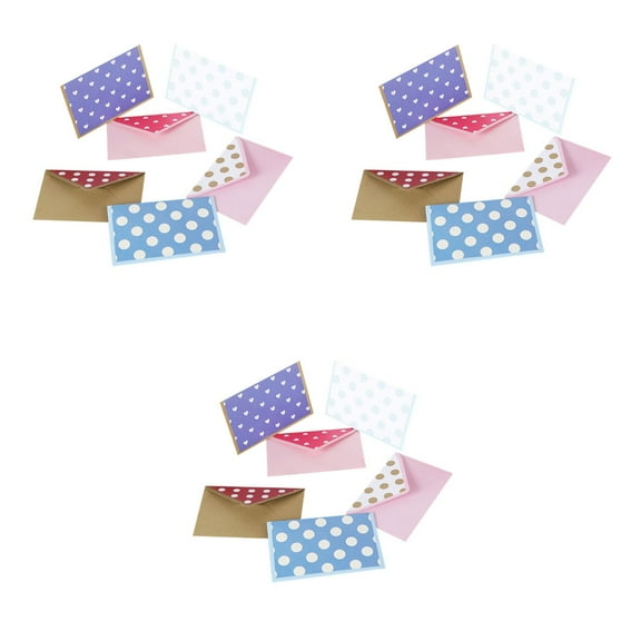 FRCOLOR 180 pcs Romantic Envelopes Creative Envelopes Stationery Gift Floral Envelopes Set for Office School( Pattern)