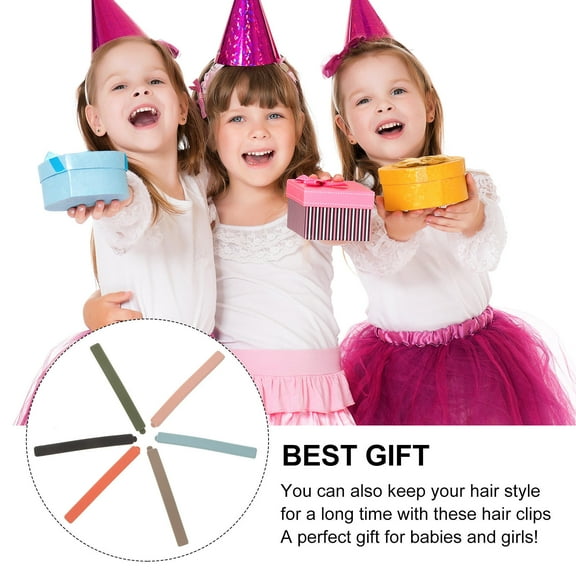 FRCOLOR 18Pcs Fashion Bobby Pins for Hair Accessories in Yellow Purple Green Blue