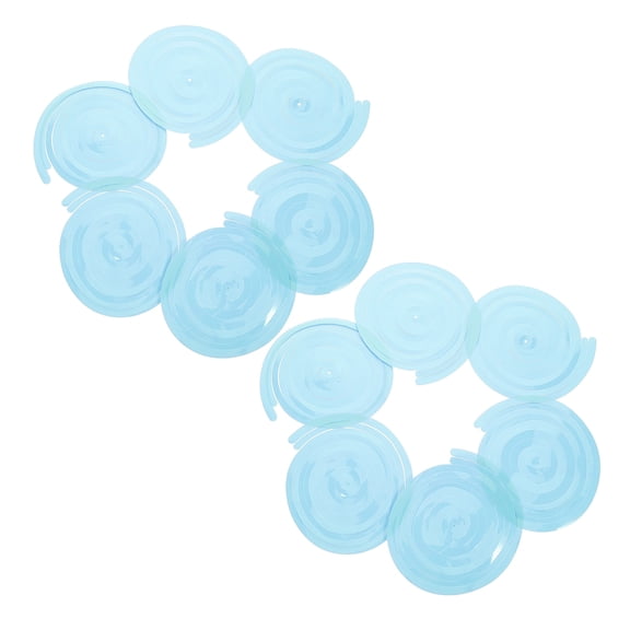 FRCOLOR 18Pcs Spiral Shaped Plastic PP Hanging Swirls for Birthday Festive Occasions Decor