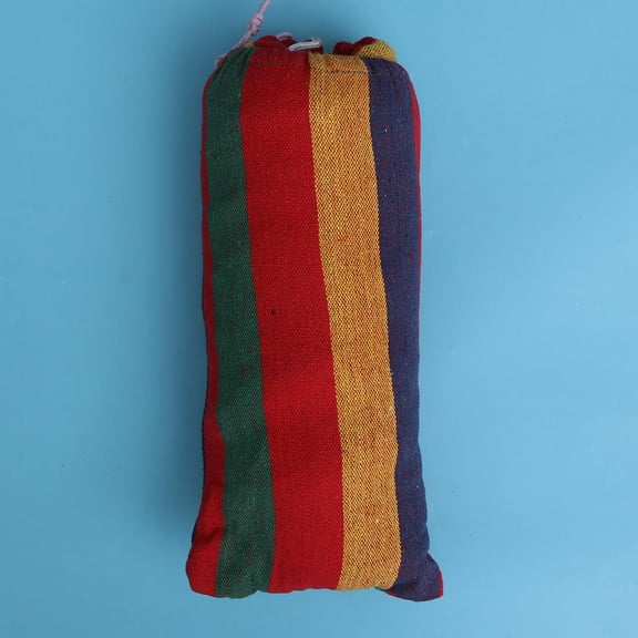 TAILTOSS Stripe Canvas Hammock for Portable Outdoor Use 1 Set 75x59in