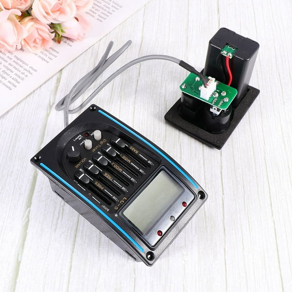 FRCOLOR 1PC Professional Sound Pickup Guitar LC-5 Pick-up Preamp Piezo Pickup Musical Instrument Supply
