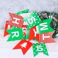 thumbnail image 1 of FRCOLOR 1Pack Banner Swallowtail Flags for Party Assorted Color 16*4.3*0.04in Door Hanging, 1 of 8