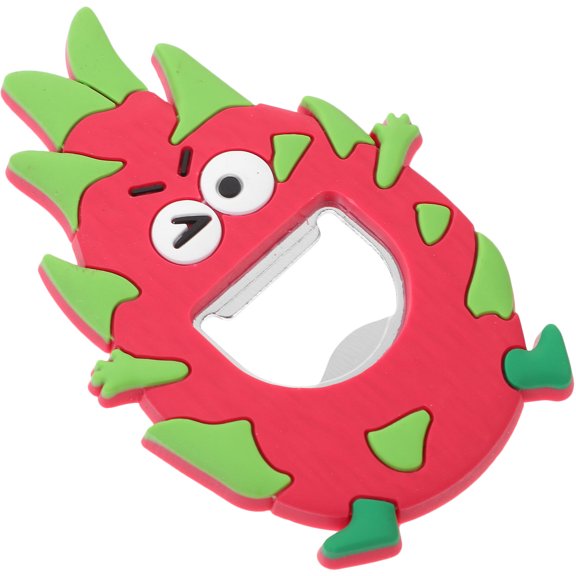 WASHWEPE Bottle Lid Opener Dragon Fruit Shape For Home Bar Party 1 Piece