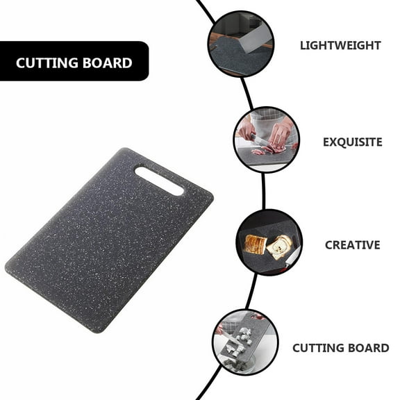 PAMINGONO Kitchen Countertop Protector Chopping Board Black PP 1 Pc