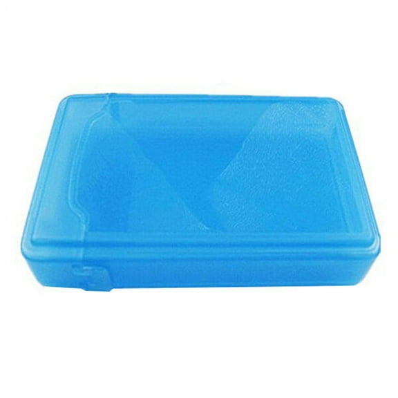 FRCOLOR 1Pack Rectangular Blue Polypropylene Storage Tank Box Case for 3.5 Inch Data Protection