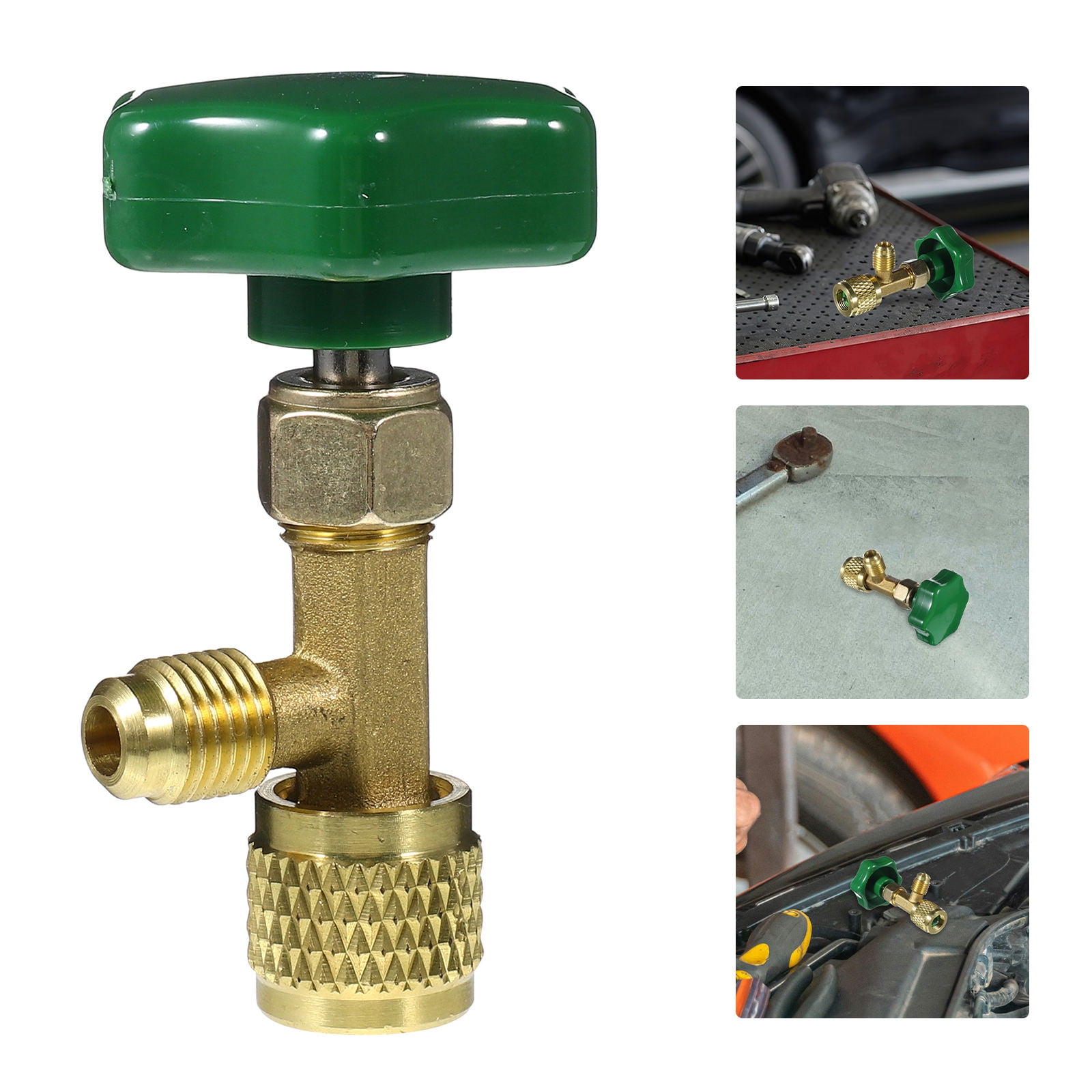 FRCOLOR 1Pack Refrigerant Recharge Kit for Automotive AC Recharging by DIY Enthusiasts