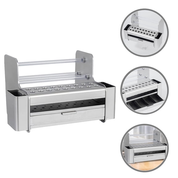 PAMINGONO tool organizers Tool Organizer Rack Silver 1Pcs