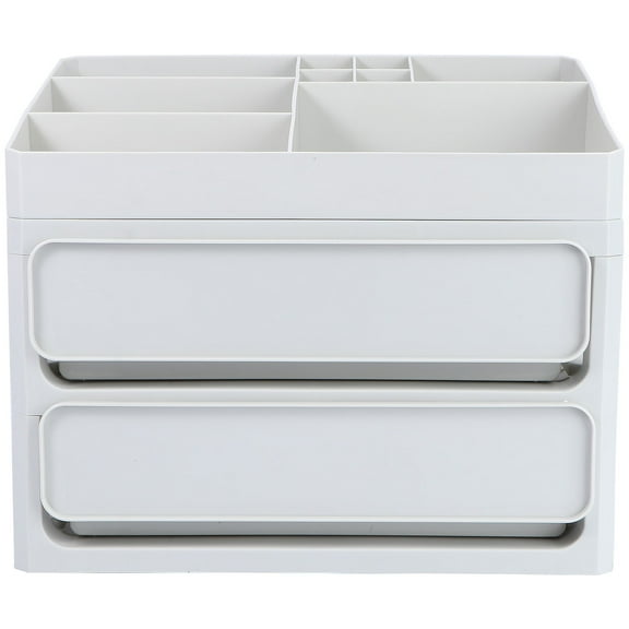 FRCOLOR 1Pc Creative Large Capacity Makeup Box Home Cosmetics Holder Chic Classification Case