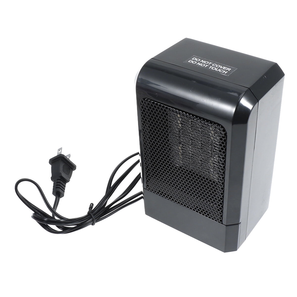 FRCOLOR 1Pc Mini Portable Electric Heater Warm Air Blower Upright Household  Desk Fan Heater for Office Room Desk Indoor Use with US Plug Black -  Walmart.com