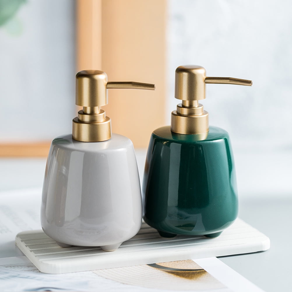 FRCOLOR 1Pc Modern Stylish Lotion Holder Press Type Container Bathroom ...
