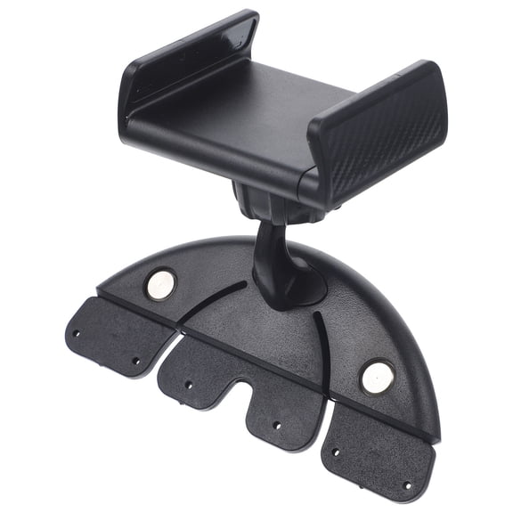 LABSERRON Easy Install Black Cd Socket Holder Car Mount with Adjustable Viewing Angle