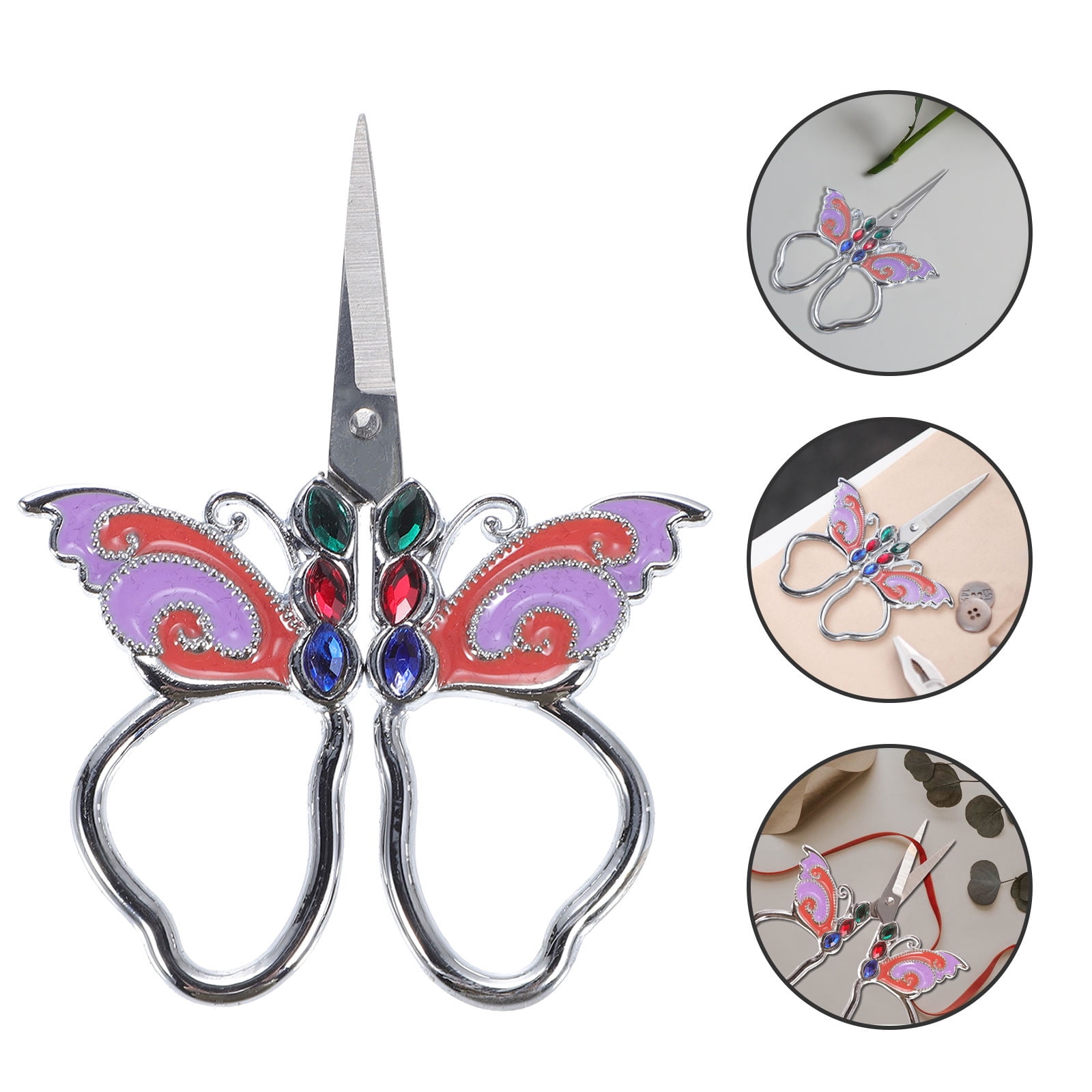 FRCOLOR 1Pcs Embroidery Scissor for Sewing and Embroidery Supplies in Multi Colors