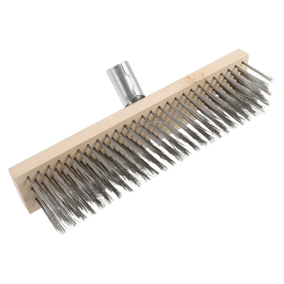 FRCOLOR 1Pcs Floor Scrubber With Long Handle For Tiles 11.99X4.13X2.36In