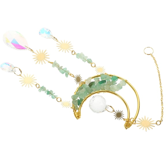 FRCOLOR 1Pcs Glass Suncatcher with Sunlight Reflection for Home Decor