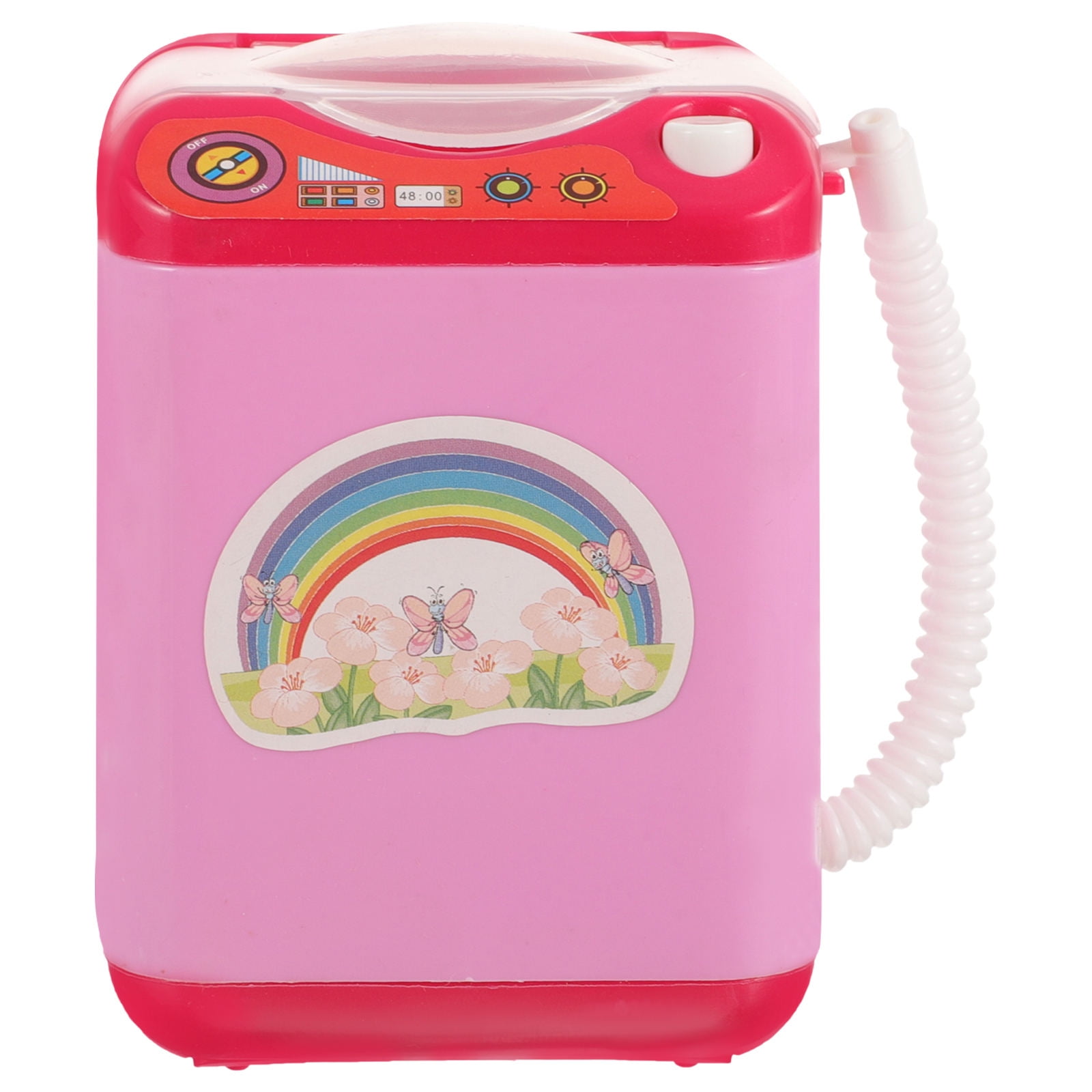 FRCOLOR 1Pcs Mini Washing Machine Toy Pink Small Washer For