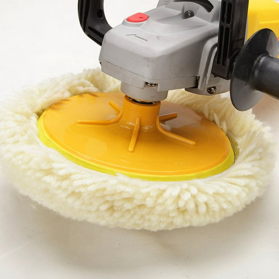 WASHWEPE Buffing Polishing Pads White 1Pcs 9.1 x 7.1 x 1.2In