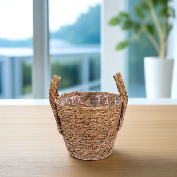 FRCOLOR 1Pcs Seagrass Plant Basket Large for Gardeners Indoor Use Home Decor