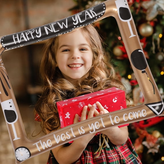 FRCOLOR 1Set Inflatable Photo Frame for Family Reunion and Office Workers 78.0X65.0X0.4In