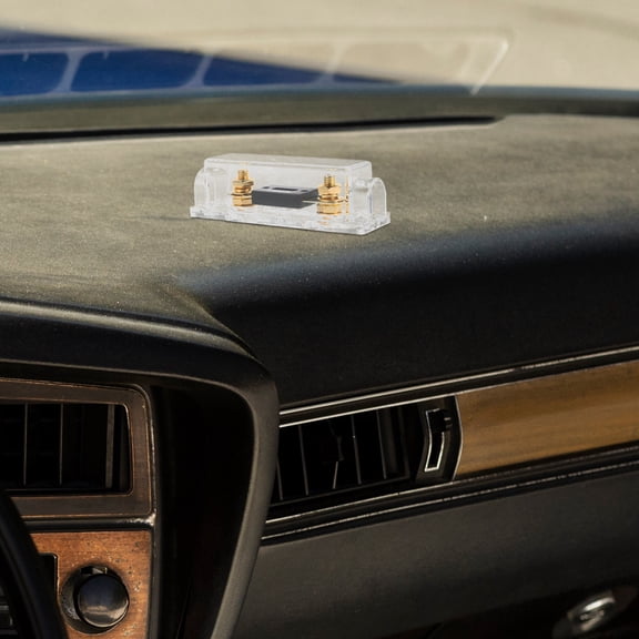 FRCOLOR 1Set Mini Block Fuse Zinc Alloy and Plastic for Car Audio Systems and Automotive Use