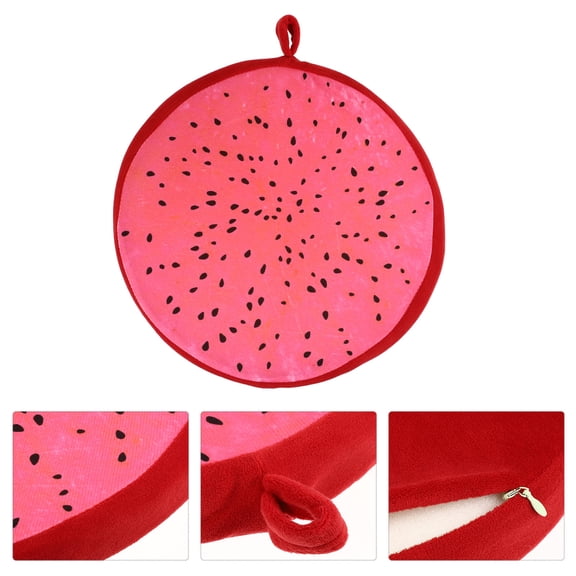 FRCOLOR 1Set Orange Pillows 3D Fruit Shape Multi-colored Polyester Fiber PP Cotton Stuffer Home Decoration