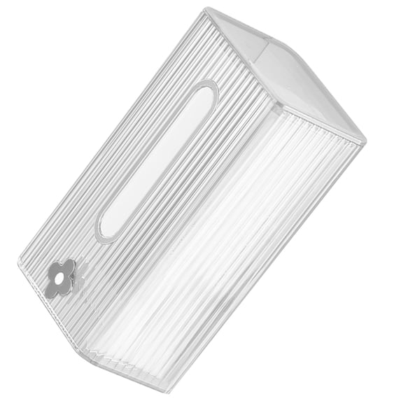 WASHWEPE Wall-Mounted Bathroom Tissue Holder Practical Design 1Set 8.4X4.7X4 In