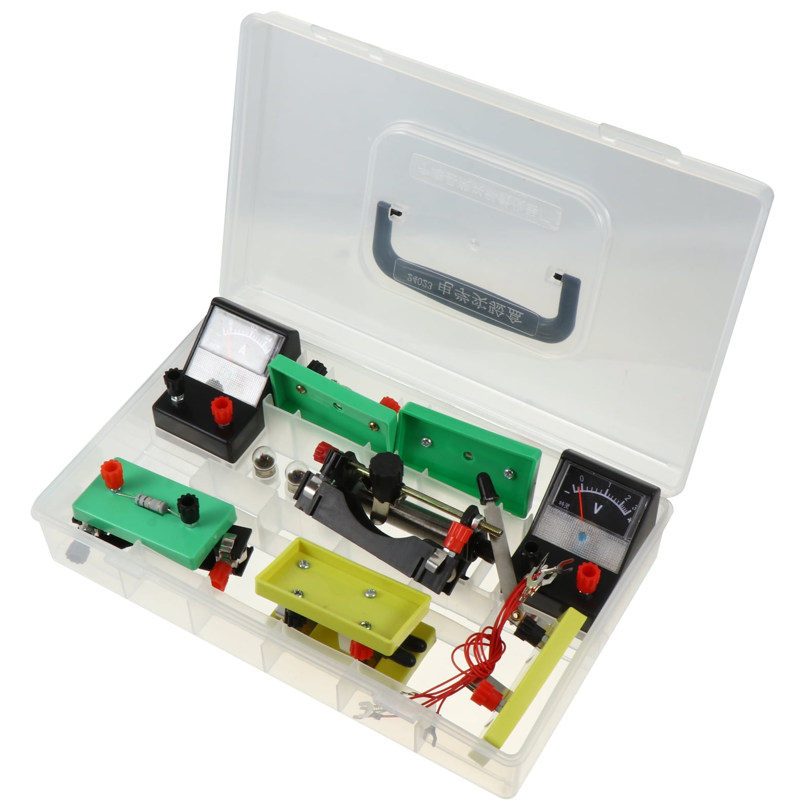 FRCOLOR 1Set Physics Experiment Equipment Electricity Learning Kit