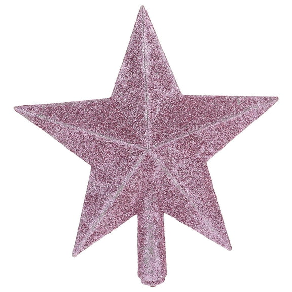 FRCOLOR 1Set Pink Star Ornament for Christmas Decorations Pink 15in