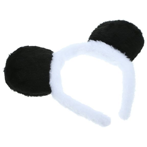 FRCOLOR 1Set Plastic Circular Band with Panda Ears Hair Accessory for