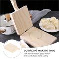 thumbnail image 1 of FRCOLOR 1pc Beige Dough Pressing Tool for Making Dumpling Skin, 1 of 8