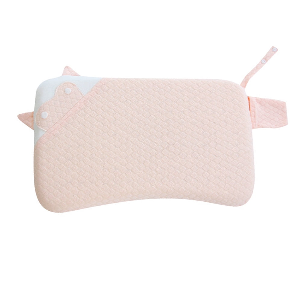 FRCOLOR 1pc Cotton Baby Head Pillow Useful Head Shaped Pillow Neck