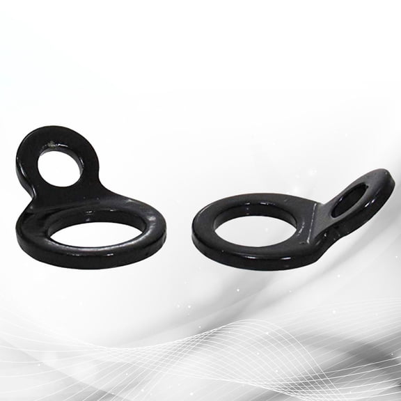 FRCOLOR 2 PCS D Ring Tow Bar Motorcycle Trailer Pull Hook