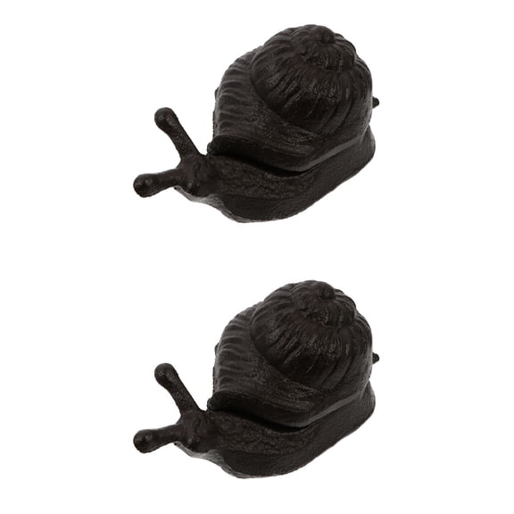FRCOLOR 2 PCS Garden Key Hider Hooks Snail Keys' Box Outdoor Holder