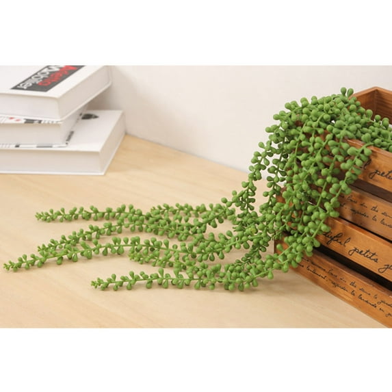 FRCOLOR 2 PCS Hanging Fake Plant Artificial Flower Rattan