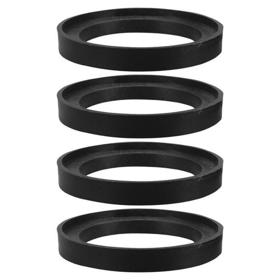 FRCOLOR Universal Car Speaker Adapter Rings for Easy Installation Black Plastic Base Components with 5inch